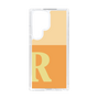Slim Protection Case［ Original - initial two tone - R orange ］