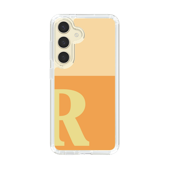 Slim Protection Case［ Original - initial two tone - R orange ］