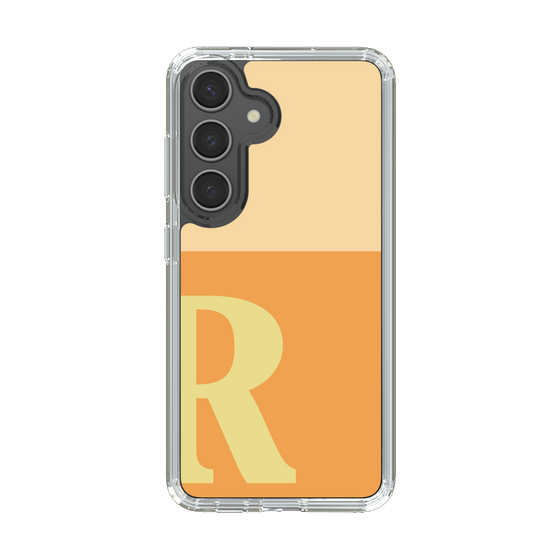 Slim Protection Case［ Original - initial two tone - R orange ］