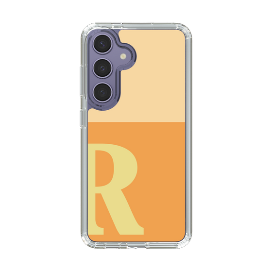 Slim Protection Case［ Original - initial two tone - R orange ］
