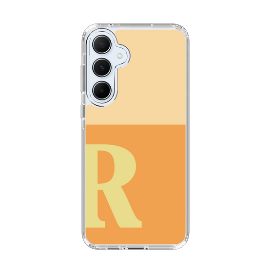 Slim Protection Case［ オリジナル - initial two tone - R orange ］
