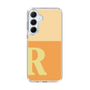 Slim Protection Case［ オリジナル - initial two tone - R orange ］