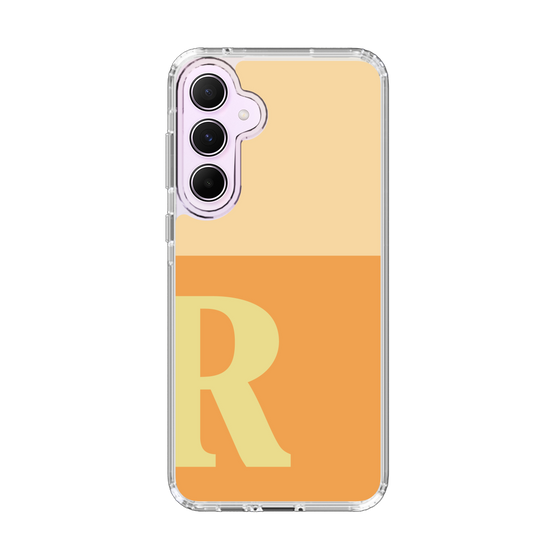 Slim Protection Case［ オリジナル - initial two tone - R orange ］