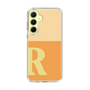 Slim Protection Case［ オリジナル - initial two tone - R orange ］