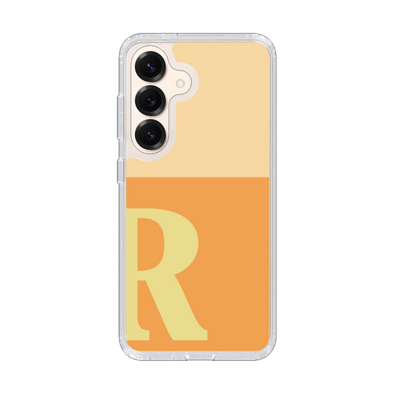 Slim Protection Case［ Original - initial two tone - R orange ］