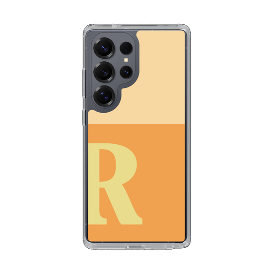 Slim Protection Case［ Original - initial two tone - R orange ］