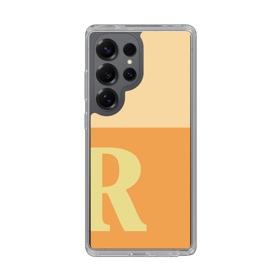 Slim Protection Case［ Original - initial two tone - R orange ］