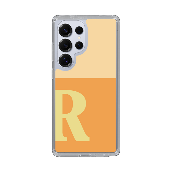 Slim Protection Case［ Original - initial two tone - R orange ］