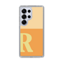 Slim Protection Case［ Original - initial two tone - R orange ］