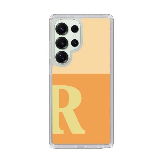 Slim Protection Case［ Original - initial two tone - R orange ］