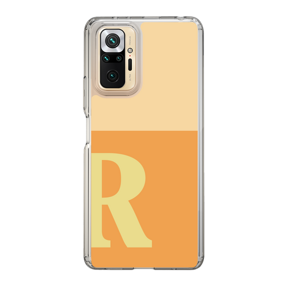 Slim Protection Case［ Original - initial two tone - R orange ］