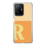 Slim Protection Case［ Original - initial two tone - R orange ］