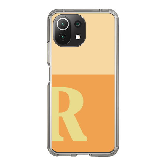 Slim Protection Case［ Original - initial two tone - R orange ］