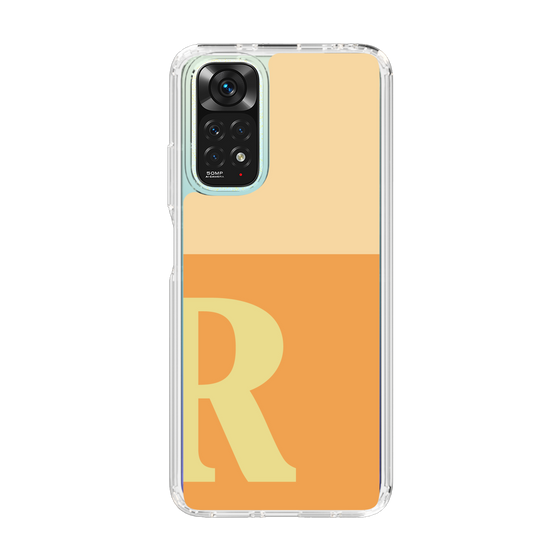 Slim Protection Case［ Original - initial two tone - R orange ］