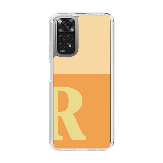 Slim Protection Case［ Original - initial two tone - R orange ］