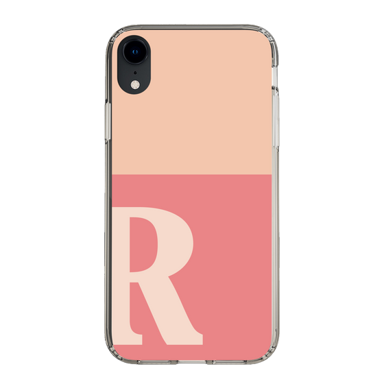 Slim Protection Case［ Original - initial two tone - R pink ］