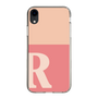 Slim Protection Case［ Original - initial two tone - R pink ］