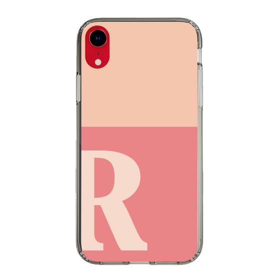 Slim Protection Case［ Original - initial two tone - R pink ］