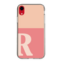 Slim Protection Case［ Original - initial two tone - R pink ］
