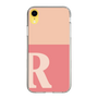Slim Protection Case［ Original - initial two tone - R pink ］