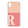 Slim Protection Case［ Original - initial two tone - R pink ］