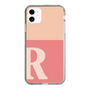 Slim Protection Case［ Original - initial two tone - R pink ］