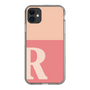 Slim Protection Case［ Original - initial two tone - R pink ］