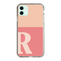 Slim Protection Case［ Original - initial two tone - R pink ］