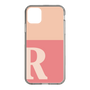 Slim Protection Case［ Original - initial two tone - R pink ］