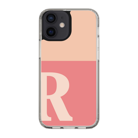 Slim Protection Case［ Original - initial two tone - R pink ］