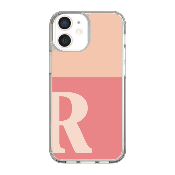 Slim Protection Case［ Original - initial two tone - R pink ］