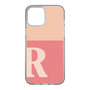 Slim Protection Case［ Original - initial two tone - R pink ］