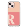 Slim Protection Case［ Original - initial two tone - R pink ］