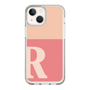 Slim Protection Case［ Original - initial two tone - R pink ］