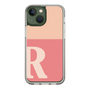 Slim Protection Case［ Original - initial two tone - R pink ］