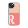 Slim Protection Case［ Original - initial two tone - R pink ］