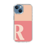 Slim Protection Case［ Original - initial two tone - R pink ］