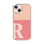 Slim Protection Case［ Original - initial two tone - R pink ］