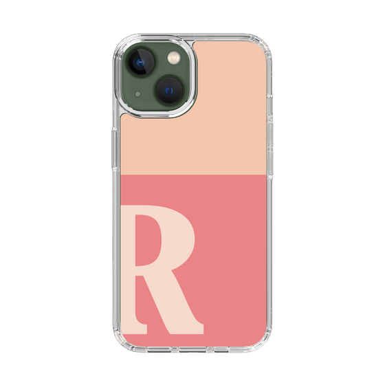 Slim Protection Case［ Original - initial two tone - R pink ］