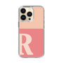 Slim Protection Case［ Original - initial two tone - R pink ］