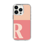 Slim Protection Case［ Original - initial two tone - R pink ］