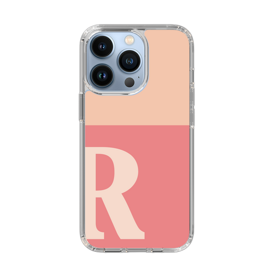 Slim Protection Case［ Original - initial two tone - R pink ］