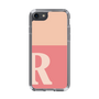 Slim Protection Case［ Original - initial two tone - R pink ］