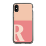 Slim Protection Case［ Original - initial two tone - R pink ］