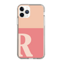 Slim Protection Case［ Original - initial two tone - R pink ］