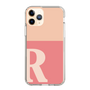 Slim Protection Case［ Original - initial two tone - R pink ］