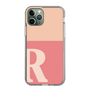 Slim Protection Case［ Original - initial two tone - R pink ］