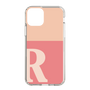 Slim Protection Case［ Original - initial two tone - R pink ］