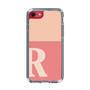 Slim Protection Case［ Original - initial two tone - R pink ］