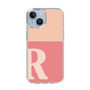 Slim Protection Case［ Original - initial two tone - R pink ］